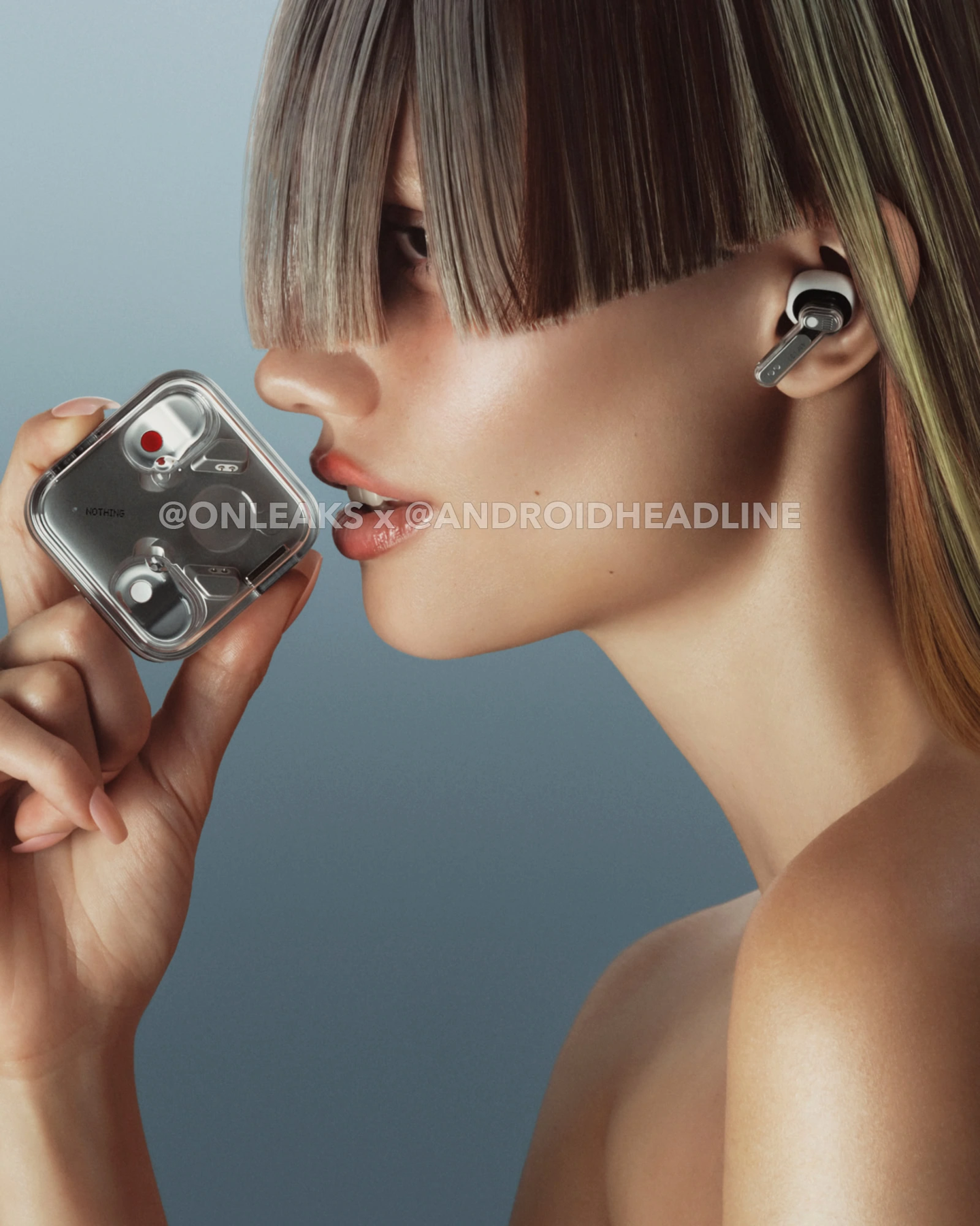 盛煌平台官方：Nothing Ear (3) 耳机渲染图曝光：充电盒首配超级麦克风，满电续航 38 小时